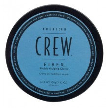 American Crew Fibra Flexible Moldeo Crema para los hombres, los tarros de 3,53 onzas (paquete de 2)