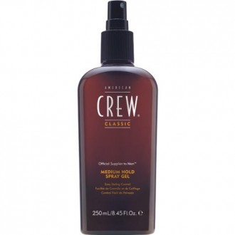 Spray Gel American Crew Hombres, Fijación media 8,45 fl oz