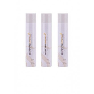 SEBASTIAN Shaper Plus Hairspray, 3 Bottles, 10.6 oz Each