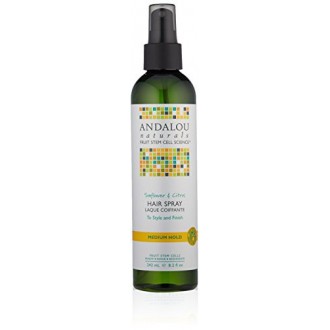 Andalou Naturals Parfait Hold Spray cheveux, Sunflower et Citrus, 8.2 Ounce