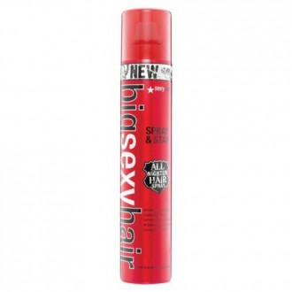 Big Sexy Hair Spray & Stay Intense Hold Hair Spray by Sexy Hair for Unisex Hair Spray, 9 Ounce