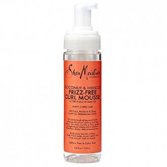 SheaMoisture 7.5 oz de coco y Hibiscus Frizz-Free Curl Mousse