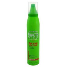 Garnier Fructis Style Sky-Hi volumen Mousse, fijación extrema, 6,4 onza