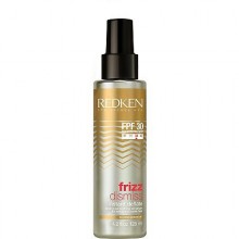 Redken Frizz Descartar FPF 30 Instant Deflate Tratamiento sin enjuague Suavizante, 4.2 onzas