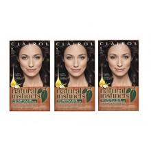 Clairol Natural Instincts 28 Nutmeg Dark Brown 1 Kit (Pack of 3) (emballage peut varier)