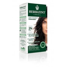 Herbatint Herbal permanente del pelo del color del gel, 2N Brown, 4,56 onza