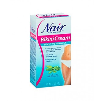 Crema Nair Bikini con té verde Fórmula Sensible, 1,7 onzas