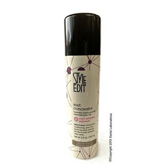 Root Concealer (Lightest Brown/Medium Blonde) 2oz by Style Edit ® Instantly Covers Gray Hair Between Color Services!