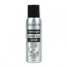 Icy White color temporal 3,5 oz spray Resalte (paquete de 6)