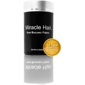 Las fibras milagro de construcción pelo: cabeza llena de cabello de 60 segundos o menos! (25 g, Medium Brown)