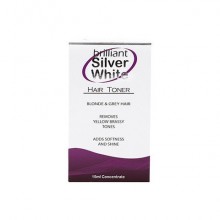 Brilliant Silver White Hair Toner Blonde & Grey Hair It Works Like Magic 15 Ml Bottle