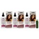 CoSaMo Love Your Color, No Ammonia, No Peroxide Hair Color, 738 Natural Dark Blonde (3 Pack) with 1- Jarosa Beauty Bee