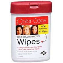 Couleur Oops Couleur des cheveux Remover Wipes 10 ch (Pack of 7)