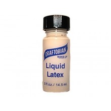 Graftobian Claro Látex líquido 0.5 Oz Maquillaje Profesional