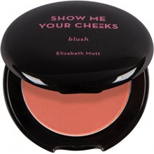 Muéstreme sus mejillas Powder Blush (libre de parabenos y crueldad) - melocotón rosado Peso Neto. 5 g / 0,18 oz