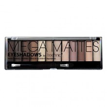 Technic Mega Matte Nudes 12 Colour Eyeshadow Palette