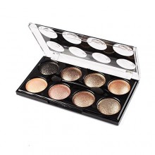 KeyZone 8 Colors Eyeshadow Palette Set Makeup Brush in 8