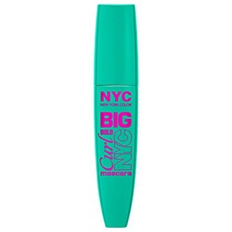 N.Y.C. New York Color Big Bold Curl Mascara, Extreme Black, 0.40 Fluid Ounce