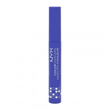 NYX Cosmetics color Mascara, Azul, 0,32 onza