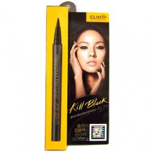 Clio Waterproof Pen Liner, Kill Black/001, 0.018 Ounce
