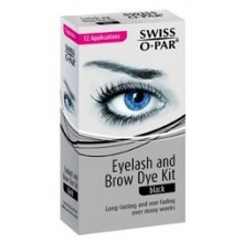 Swiss O Par Cils &amp; Brow Dye Teinte Kit BLACK