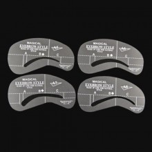 24Styles Eyebrow Grooming Stencil Kit Template Shaping Shaper DIY Tools