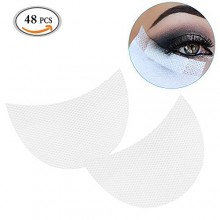 Tapes 48 Pcs MLMSY Professional Blanc Soft Color Lint Under Eye Lip Patch Autocollant Pad Faux cils Eye Lashes Extension