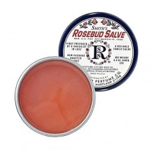 Rosebud Salve estaño Francés bilingüe, 0,8 onza