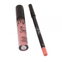 Foru Lip Liner maquillage outil Matte Liquid Lipstick &amp; Lip Liner Lip Gloss Set Kit