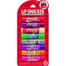 Lip Smacker Partido Coca-Cola paquete de brillos de labios, 8 Conde