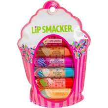 Lip Lip Gloss Collection de Smacker Cupcake Amant en Zipper Bag Set, 6 Count