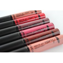 NABI Matte Lip Gloss Set de 6 couleurs choisies aléatoirement Lip Kylie Jenner Shades Nus Darks Reds