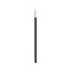 Leegoal Disposable Thin Black Handle Flocked Tip Wands Applicators for Lip Gloss,100pcs