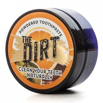 All Natural Tooth Powder For Organic Teeth Whitening - The Dirt (3 Month Tub 20g)