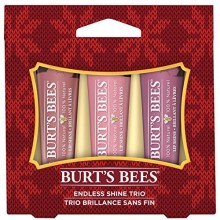 Burt's Bees Endless Shine Trio Holiday Gift Set, 3 Lip Glosses in Gift Box