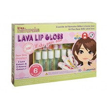 Kit DIY Lava Lip Gloss par Naturals Kiss (emballage peut varier)