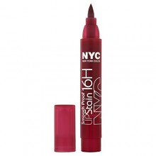 New York Color Smooch Proof Lip Stain, Berry Long Time, 0.1 Fluid Ounce