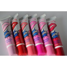 WOW Lipgloss Lip Easy Peel off Long Lasting Makeup Tattoo Set of 6