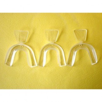 DIY (hágalo usted mismo) moldeable Thermofitting Teeth Whitening Trays- 3 bandejas