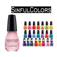 Lot of 10 Sinful Colors Finger Nail Polish Color Lacquer All Different Colors No Repeats