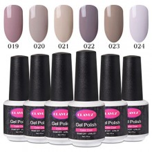 Gel Nail CLAVUZ Set polonais Soak Off UV Ongles Led Varnish New Start Set Couleur Collections Laques Manucure Nail Art Kits