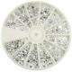 Silver Moon strass pack de 1200 Cristal premium Gemstones qualité par Evermarket