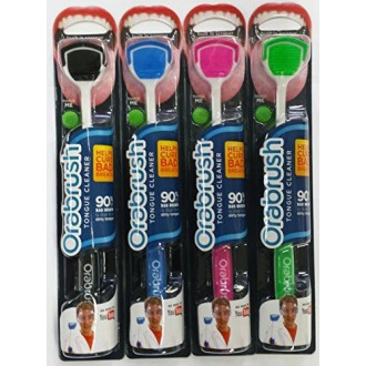 Orabrush Tongue Cleaner - 4 Brushes