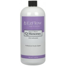 EZ FLOW Q Monomer False Nails, 32 Fluid Ounce