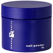 Young Nails Clear False Nail Powder, 45 Gram