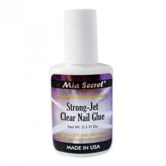 Mia secret Nail Glue avec calcium et vitamine E - Pinceau 335