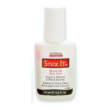 Supernail Stick-It Brush-On Nail Glue 0.47 oz.