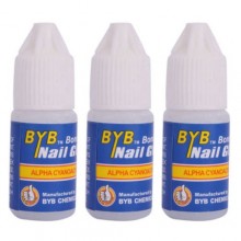 BestOfferBuy 3PCS de uñas de acrílico del pegamento del arte falso francés 3g herramienta de la manicura Consejos