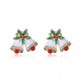 AMA(TM) Women Christmas Fashion Joker Snowman Gifts Animal Stud Earrings (B)