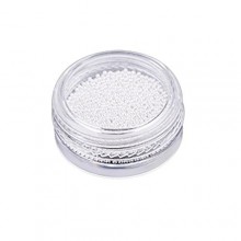 AMA (TM) 3g / Box Or Argent Nail Perles Glitter Nail Shinning Mirror Powder Do Not Fade Metallic Decorat (Silver)